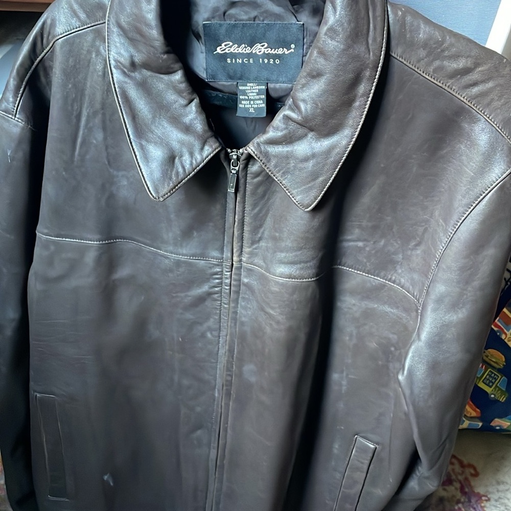 Vintage Eddie Bauer Leather Jacket